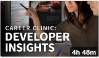 Career clinic: developer insight  thumbnail - cupofcode.blog