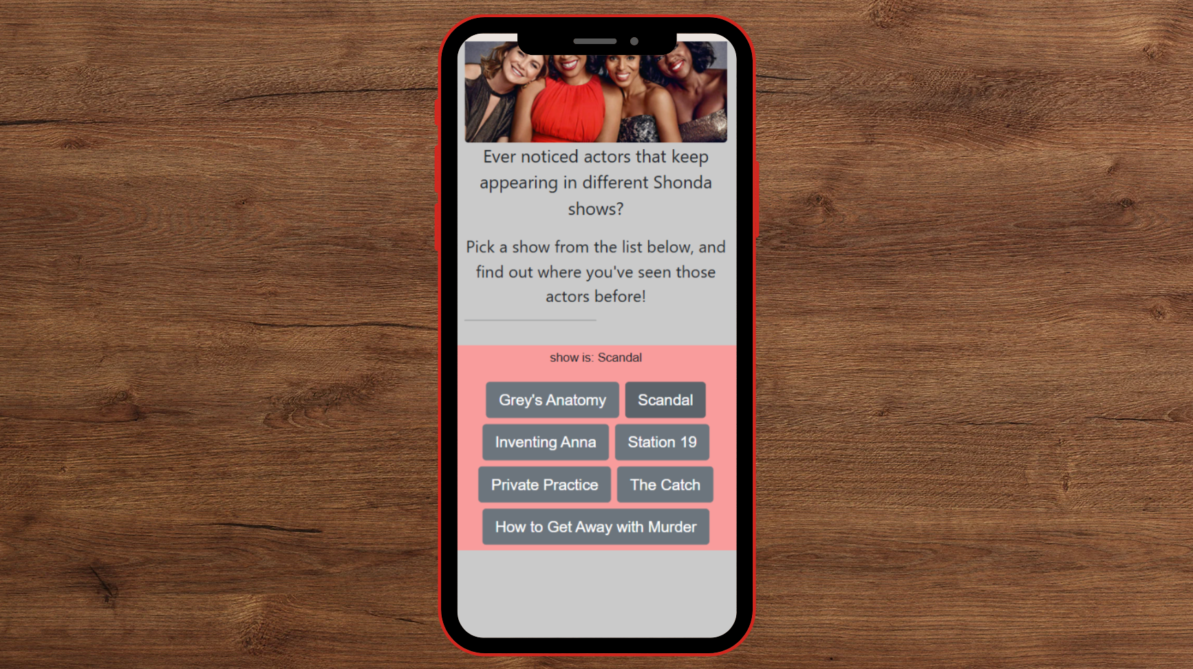 cupofcodeblog_shondasdb_shows_menu