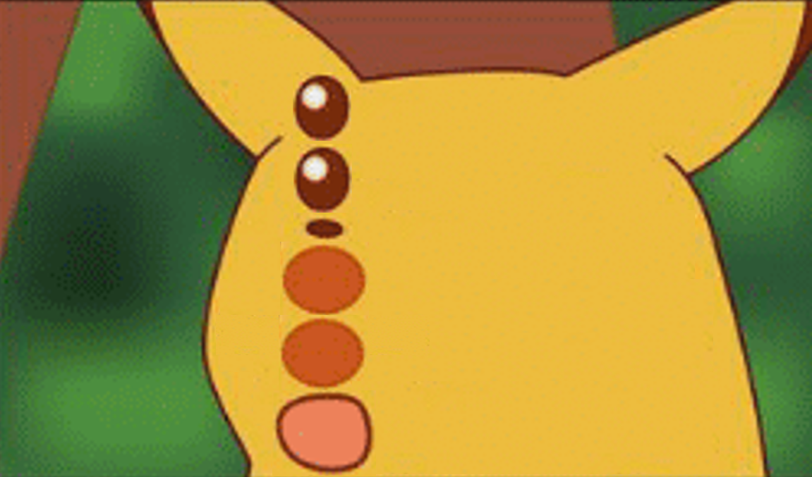 Handsome Pikachu Meme cursor – Custom Cursor